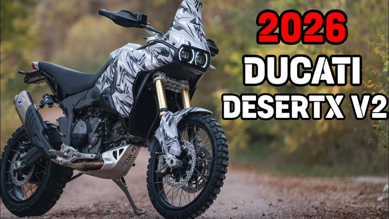 2026 Ducati DesertX V2 Next Evolution of Italian Adventure 