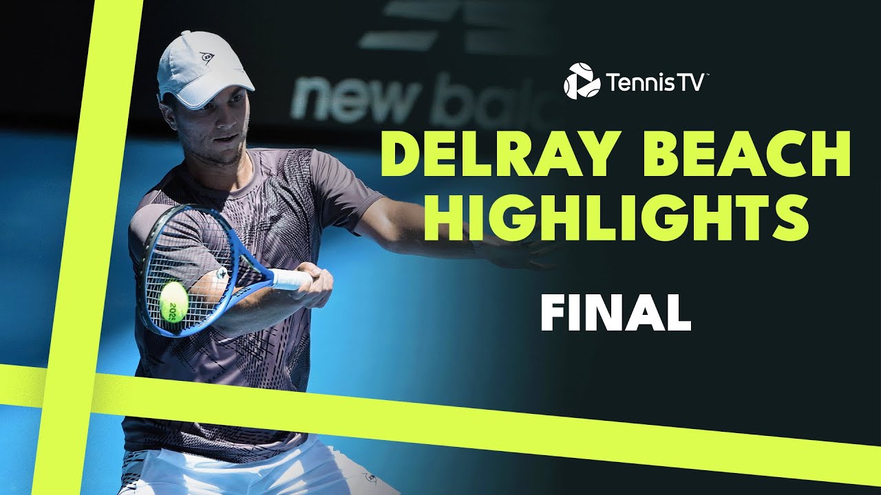 Davidovich Fokina Takes on Kecmanovic for the Trophy 🏆| Delray 2025 Final Highlights