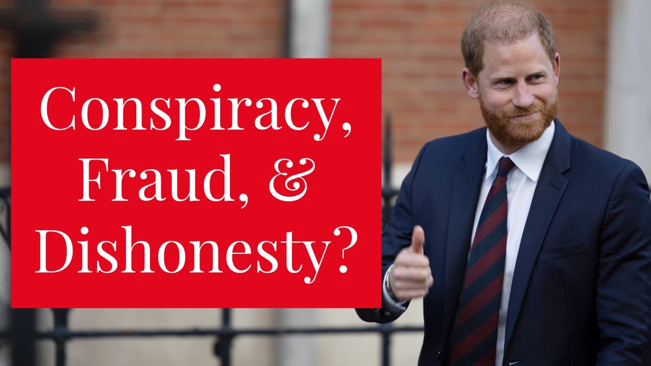 Prince Harry's Legal Team Accused of Dishonesty, Fraud, Conspiracy, Witness Tampering in Court Case