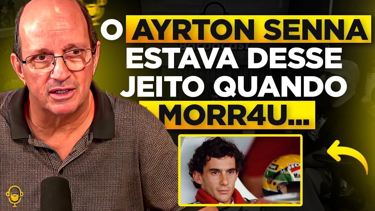 MARCOS UCHÔA REVELA DETALHES DA MORT4 DE AYRTON SENNA