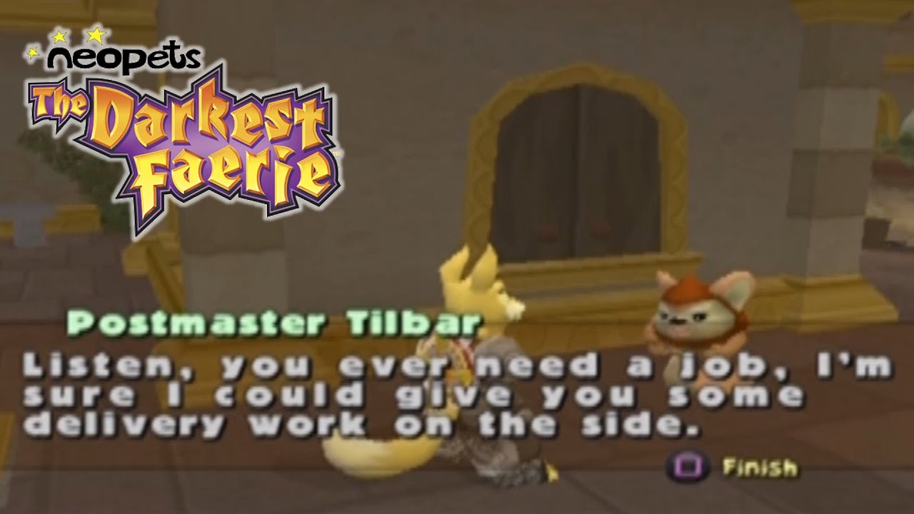 Postmaster Tilbar | Neopets: The Darkest Faerie