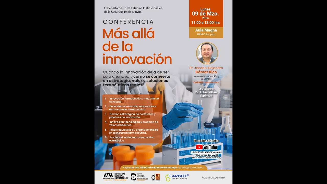 Más allá de la innovación | Dr. Jacobo Gómez Rico