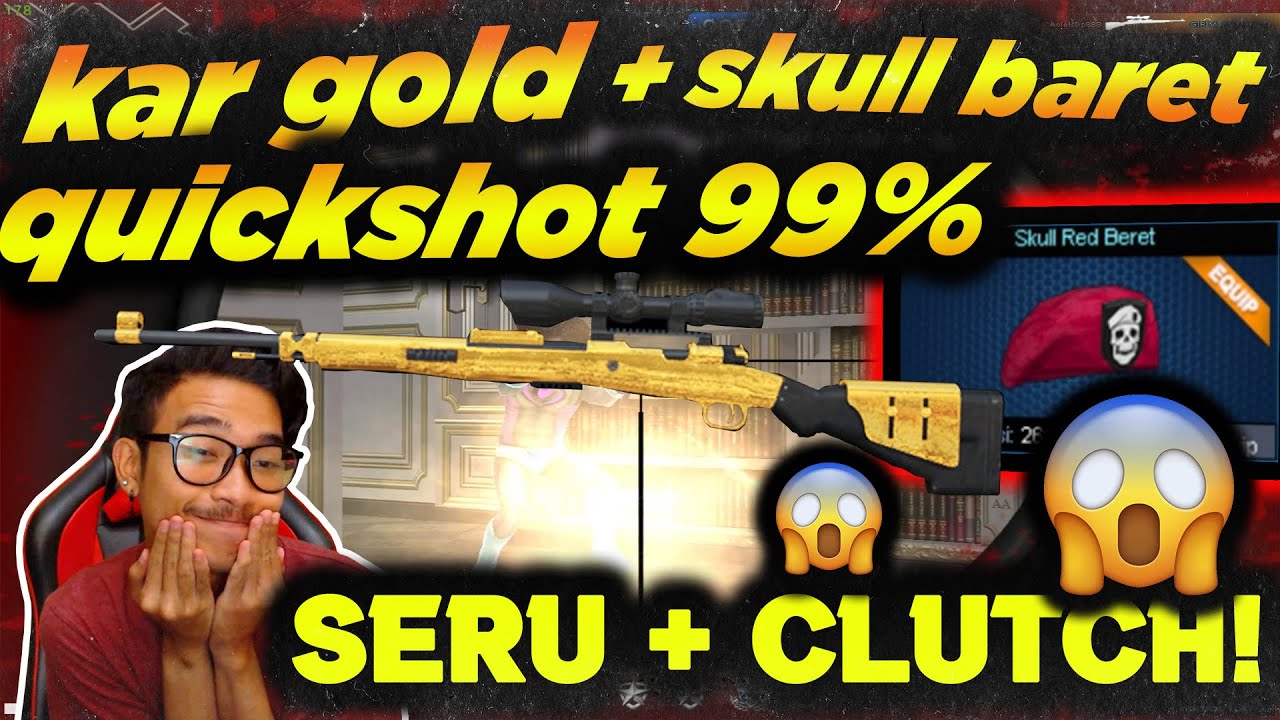 KAR + BARET SKULL + TANGAN CAHWIGUNA?! AUTO QUICKSHOT!! 💯💯 //  Point Blank Zepetto Indonesia