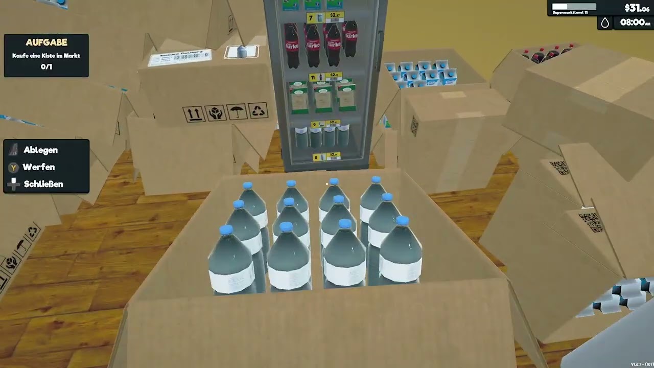 Supermarket Simulator : Der Laden in der Aue , Die Leute kommen von der Straße (Folge 10)