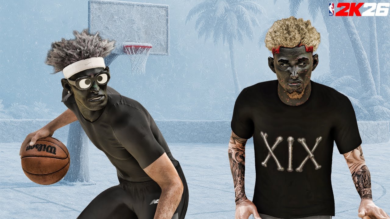 I DECIDED TO TAKE @Luapoh TO THE 2S ON MY NEW 6'6 SHARPSHOOTER (WE ARE UNGUARDABLE)