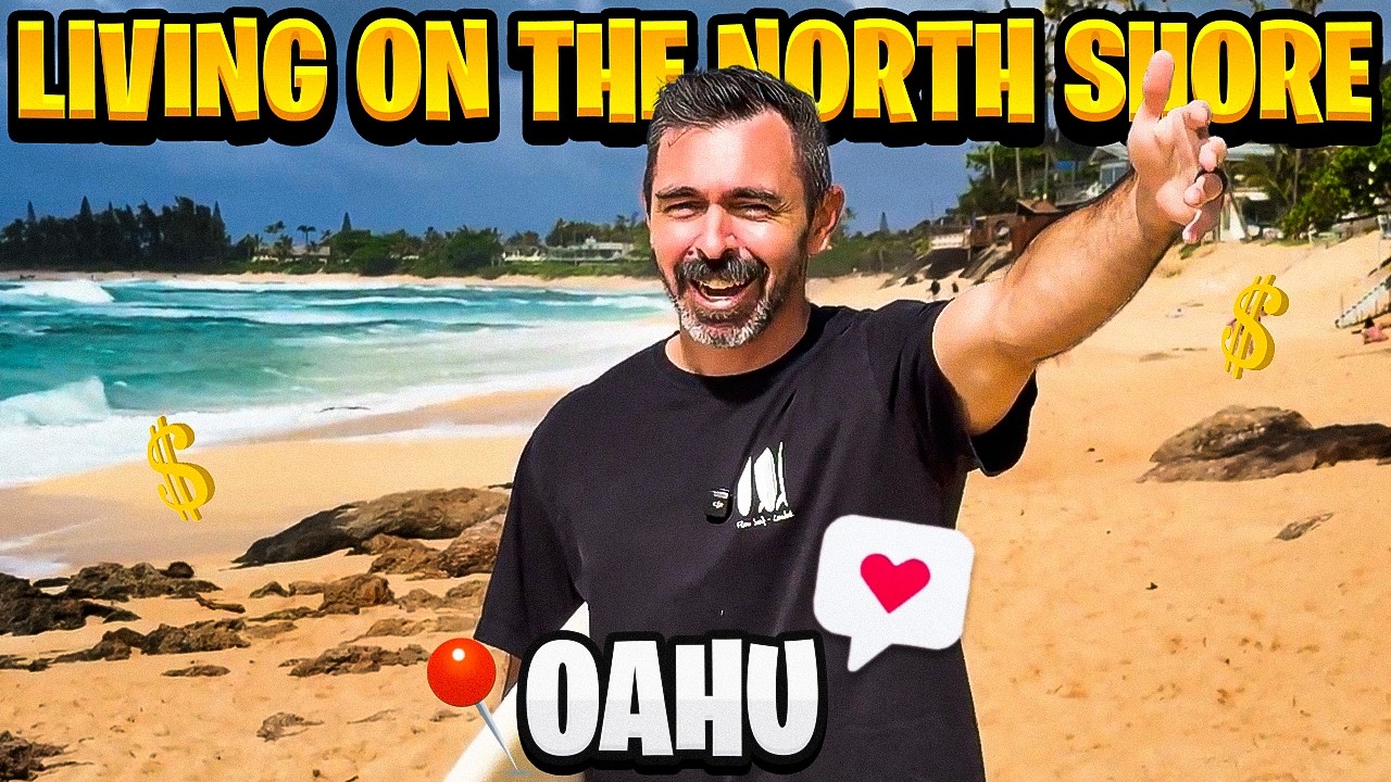 Living on the North Shore, Oahu 🌊- Haleiwa to Turtle Bay Tour | Best Places to Live in Hawaii, 2025