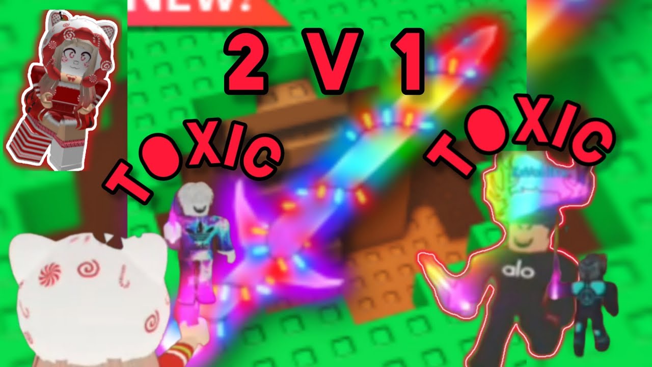 [Underground WAR 2.0] 2 Vs 1 playing against TOXIC players [Roblox]