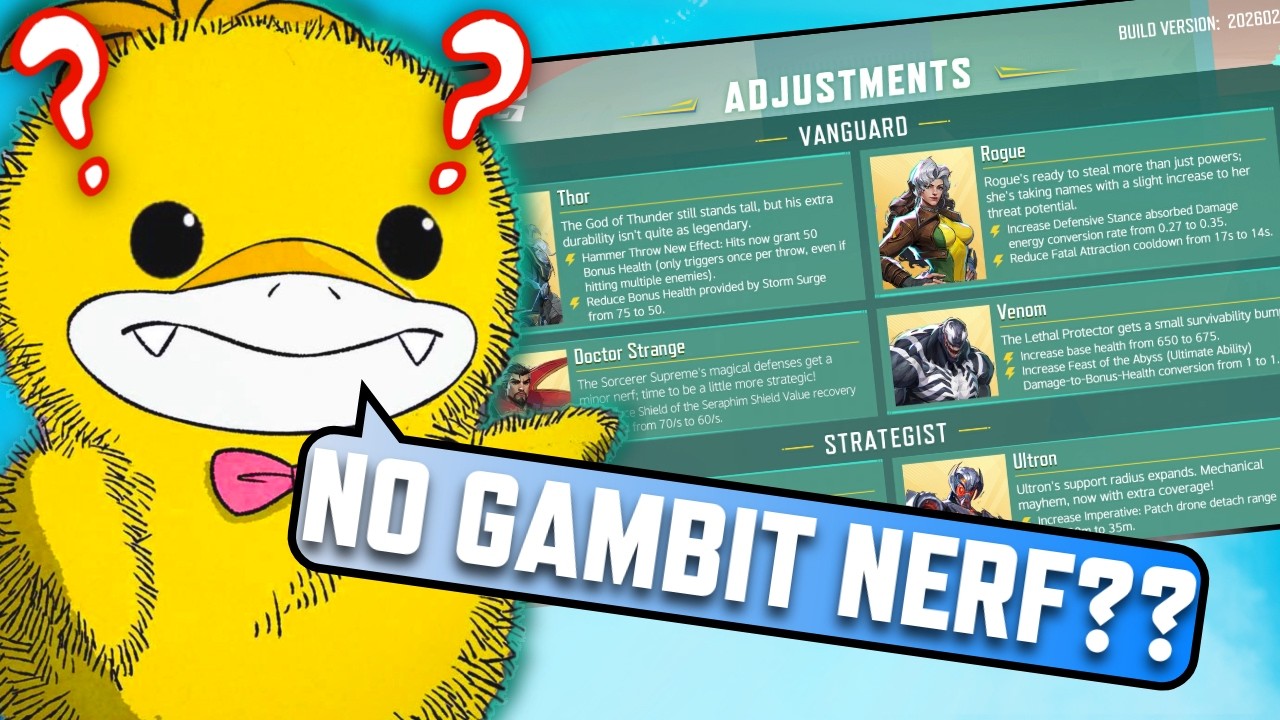 We Need MORE Changes, Not More of the Same | Marvel Rivals Patch Notes S6.5