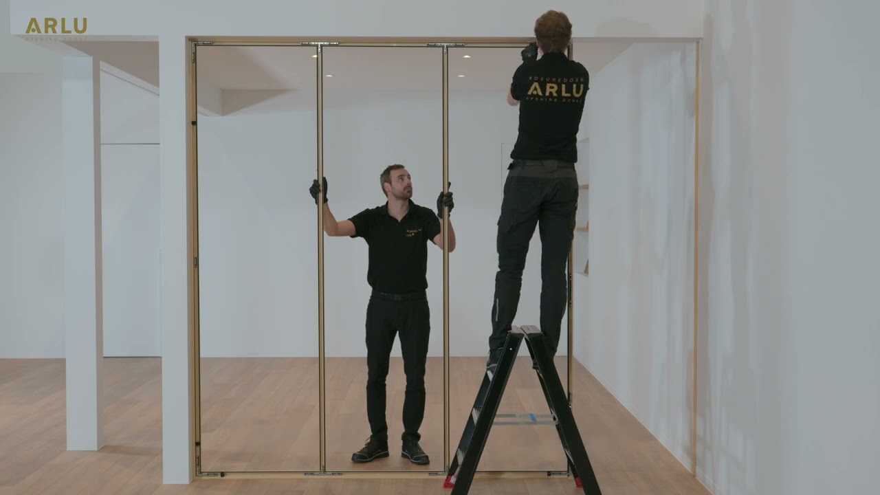 Divina paroi fixe avec profil de pince - vidéo d'installation