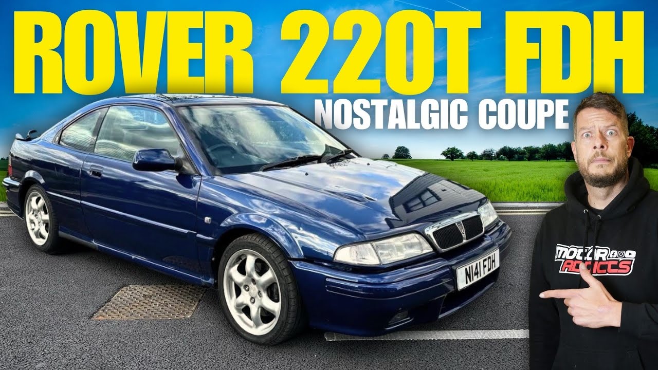 СУПЕР РЕДКИЙ ROVER 220 TURBO KDH КУПЕ - СЕРИЯ НОСТАЛЬГИЯ