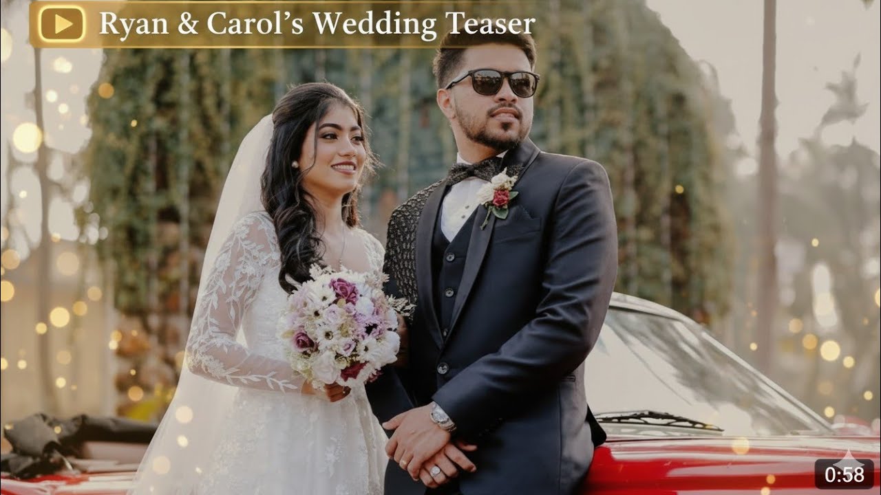 A Glimpse of Forever💫| Ryan & Carol's Wedding Highlights Teaser | Mangalorean Christian wedding 2025