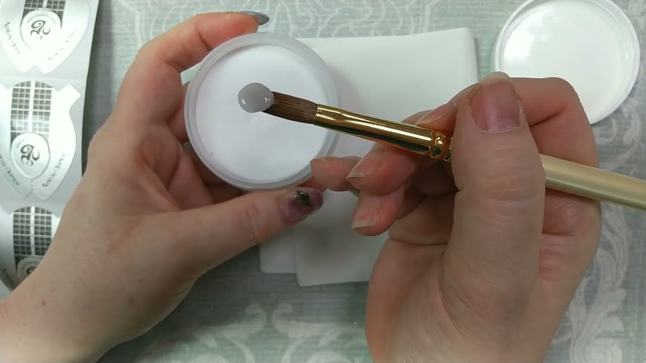 スカルプアクリルボールの作り方やコツを解説　＃ネイル #スカルプチュア ＃アクリルネイル ＃スカルプネイル ＃やり方 ＃ミクスチャー ＃NAIL