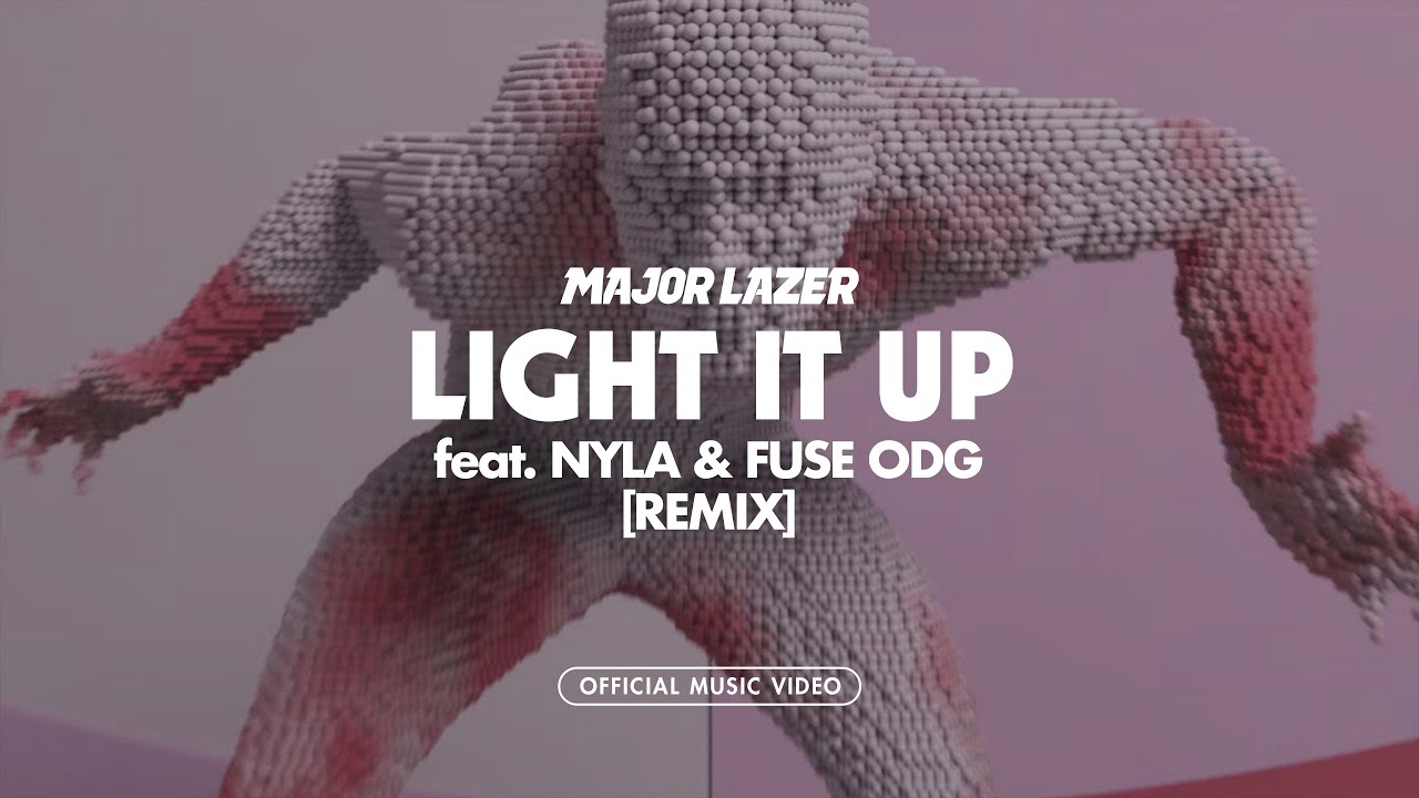 Major Lazer &ndash; Light it Up (feat. Nyla & Fuse ODG) (Remix) [Official 4K Music Video]