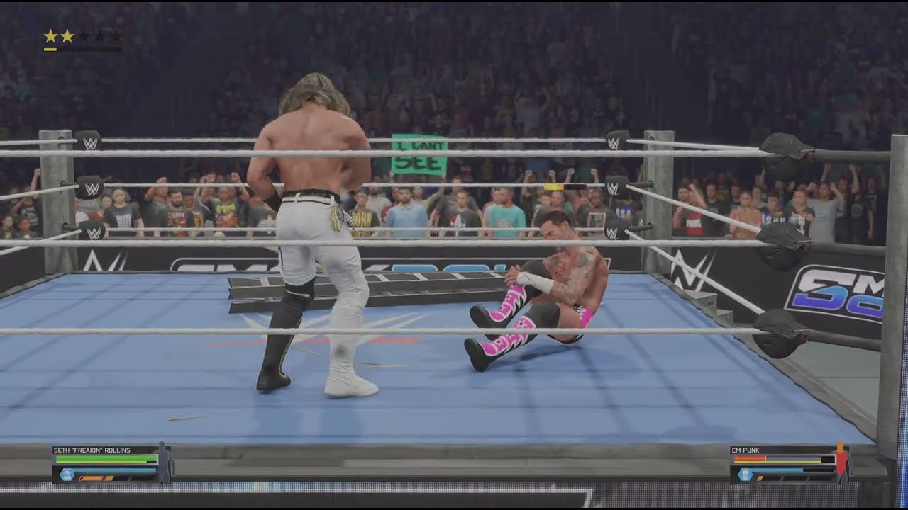WWE CM Punk vs Seth rollins Full Match. Money is the Bag 