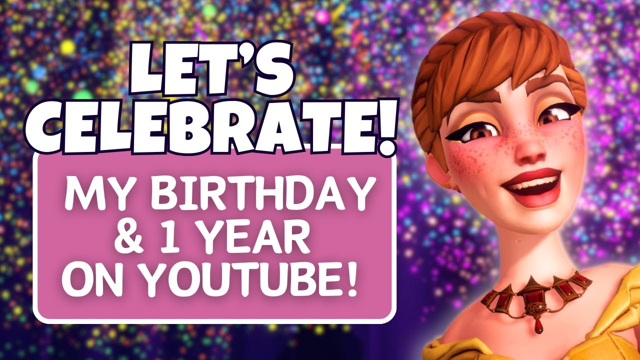 YOU Design My DreamSnap! Celebrating My Birthday & YouTube Anniversary! | Disney Dreamlight Valley