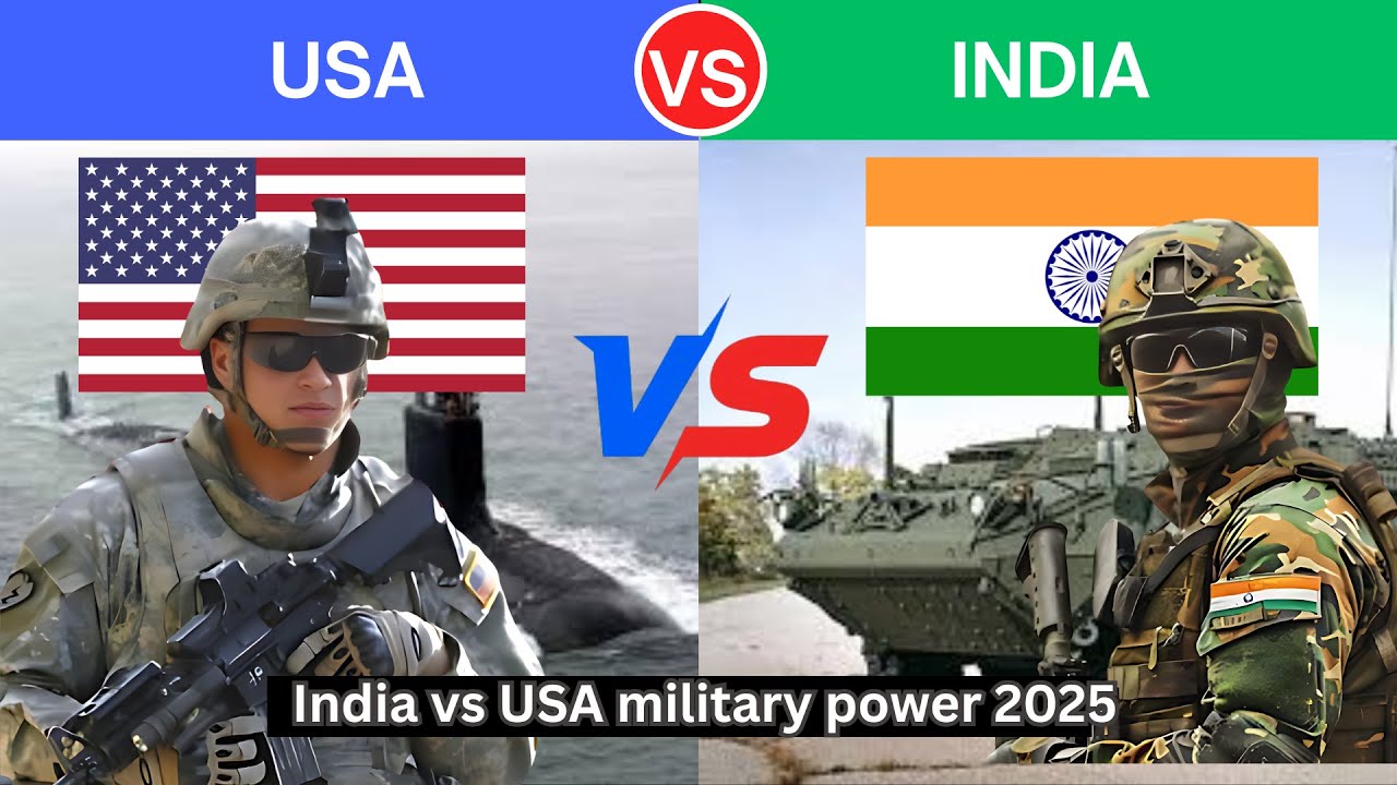 India vs USA Military Power 2025 