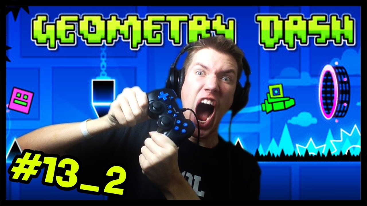 Geometry Dash #13_2 | FIFQO QUIZ! | SK Let's play | facecam | HD 60FPS