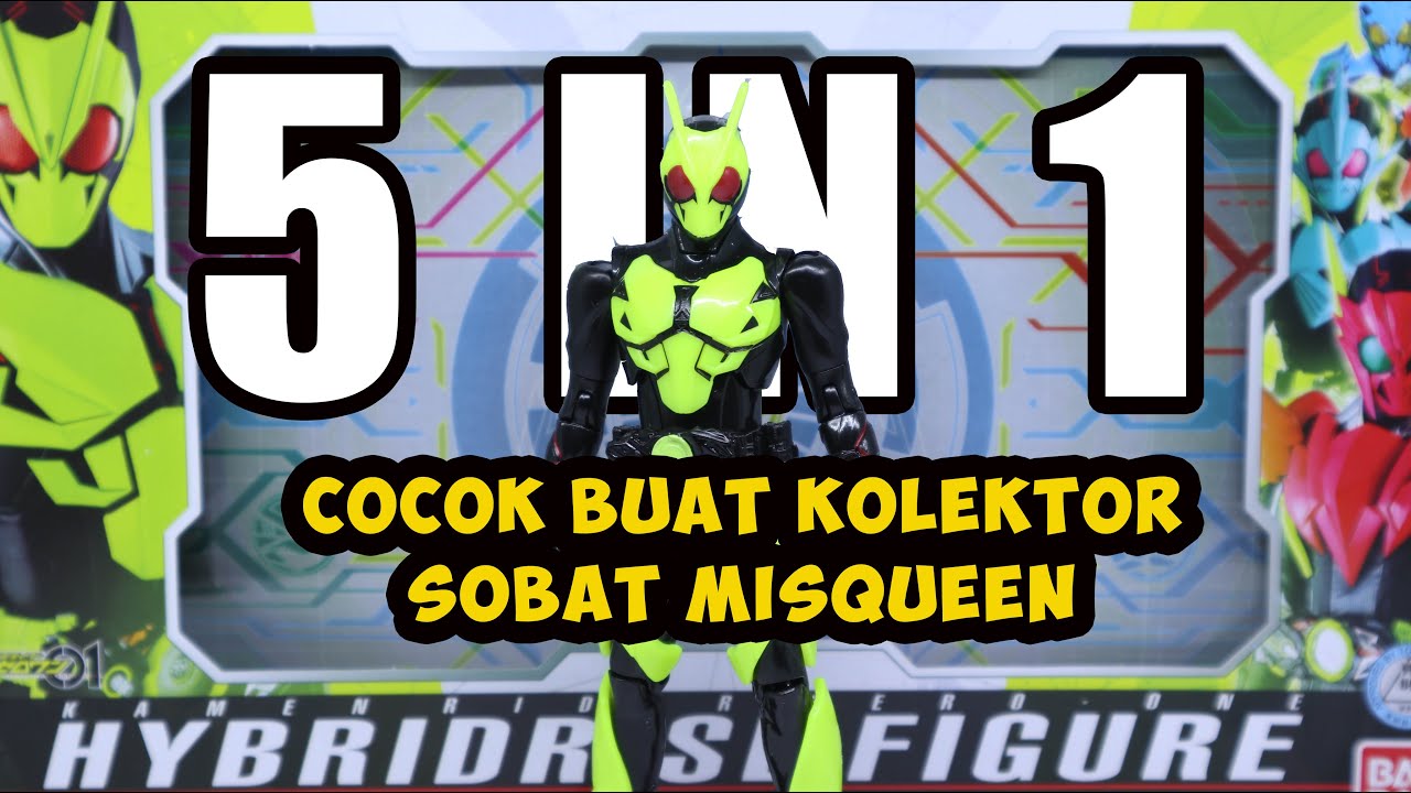 APALAGI INIII!! 5 IN 1 ZERO ONE RIDER KICKS FIGURE, BANDAI!