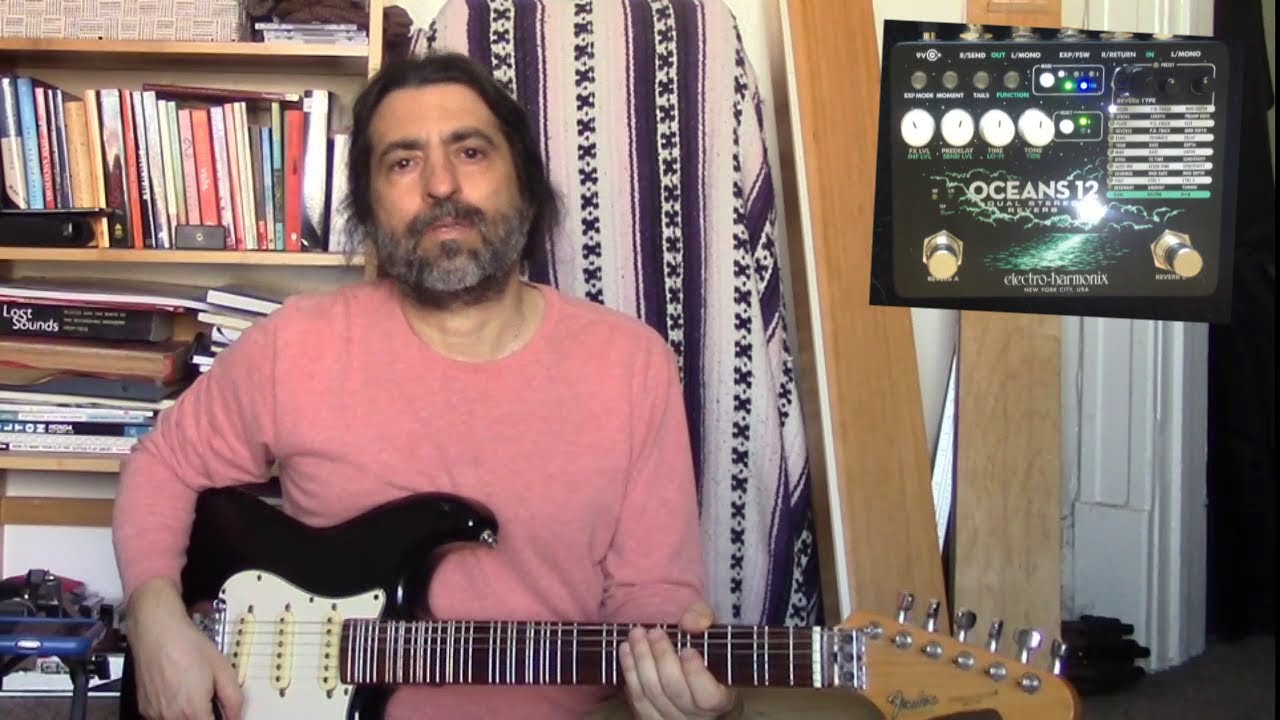 Electro-Harmonix Oceans 12 - Basic 12 Reverb Types Demo