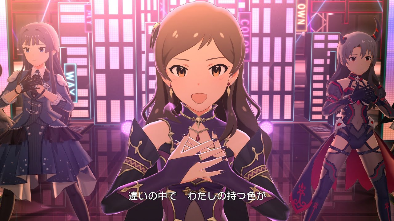 4K 60FPS「Purple Sky」(北沢志保 lnk SSR another appeal)【ミリシタ/MLTD MILLION LIVE! THEATER DAYS 밀리시타 MV】