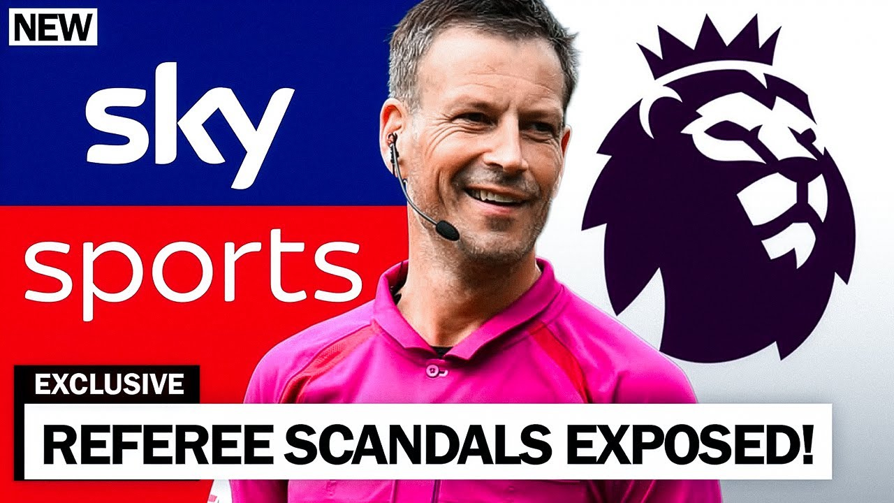 Premier League Referee Scandals Too Dark For Sky Sports To Explain!