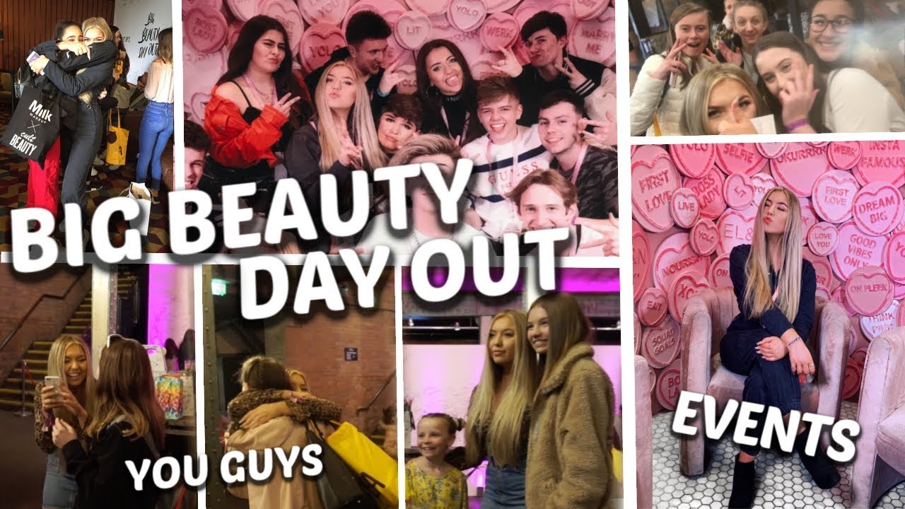 BIG BEAUTY DAY OUT, EVENTS, MEETING YOU GUYS! *INSANE*