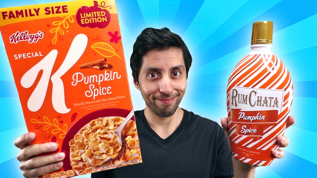 COMPRE todo en la TIENDA con sabor y olor a CALABAZA!!! (pumpkin spice)