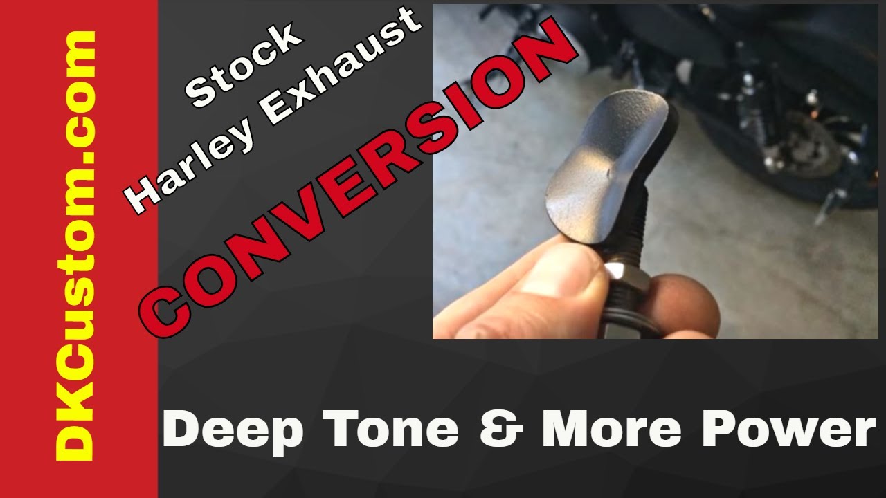Converting Stock Harley Exhaust Slip-ons Part II (w/ Catalytic Converters)