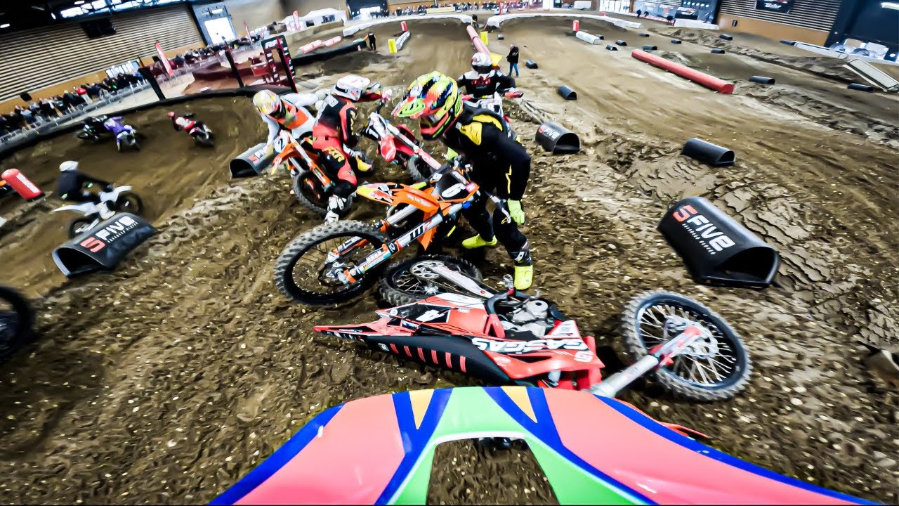 VLOG / DE LA CASSE AU MOTOCROSS INDOOR DE LYON 🥵