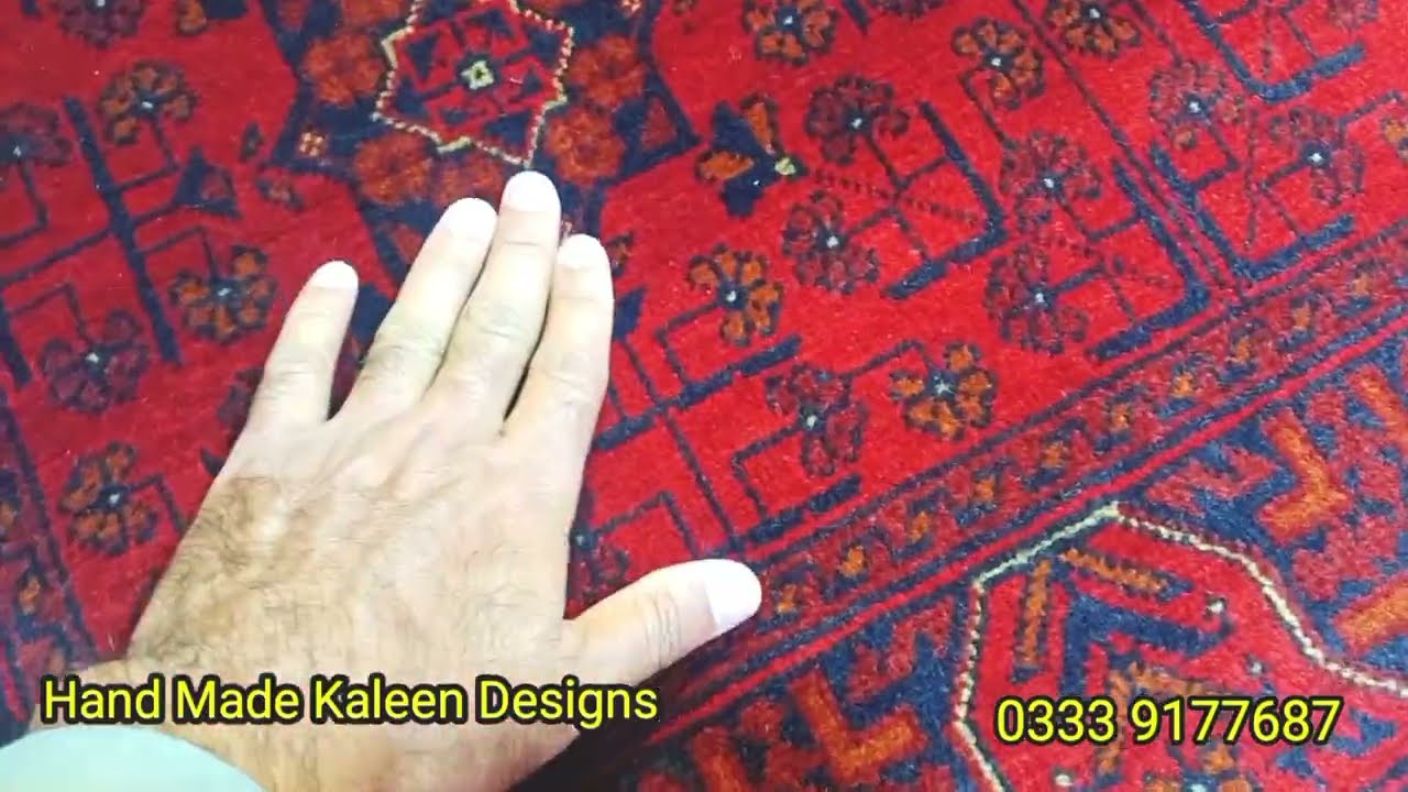 Handmade Kaleen & Rugs Available in Peshawar |  Authentic Afghan Rugs |  Unique Rugs Tutorial 