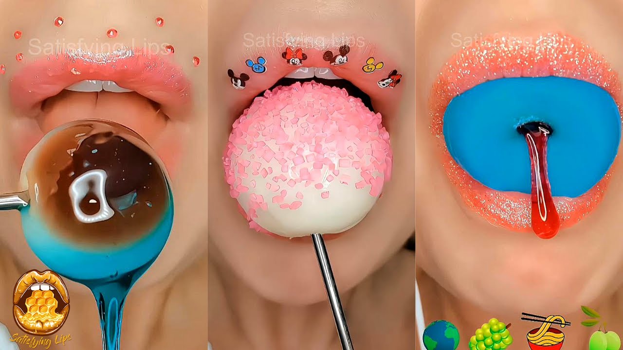 30 Minutes Sleep Relax Study ASMR Satisfying Eating Sounds Edited Compilation Mukbang