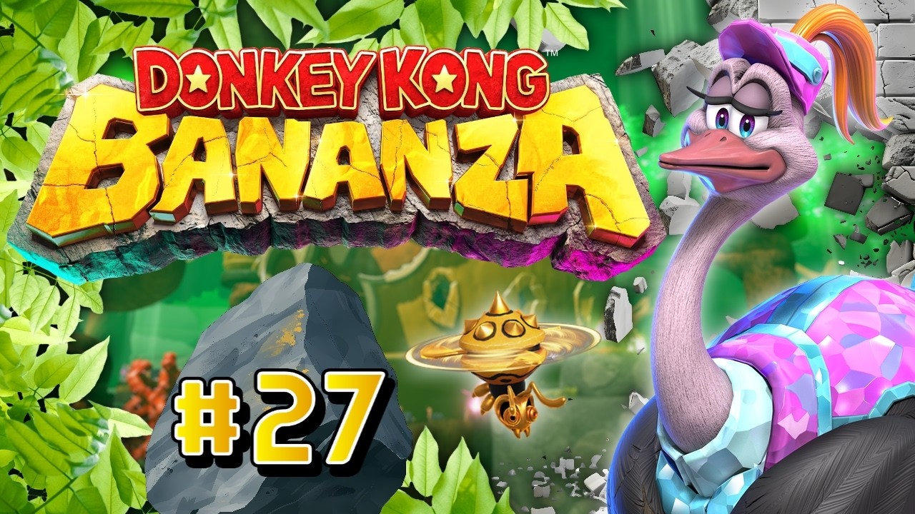 Die WALDSCHICHT & Sträuße!🌳🦩 - DONKEY KONG BANANZA 100% - #27
