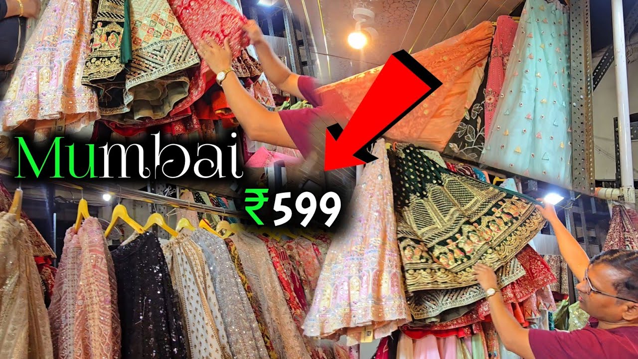 Dadar Wholesale Market Lehengas 👗 | Starting ₹599 Only | Cheapest & Best Collection