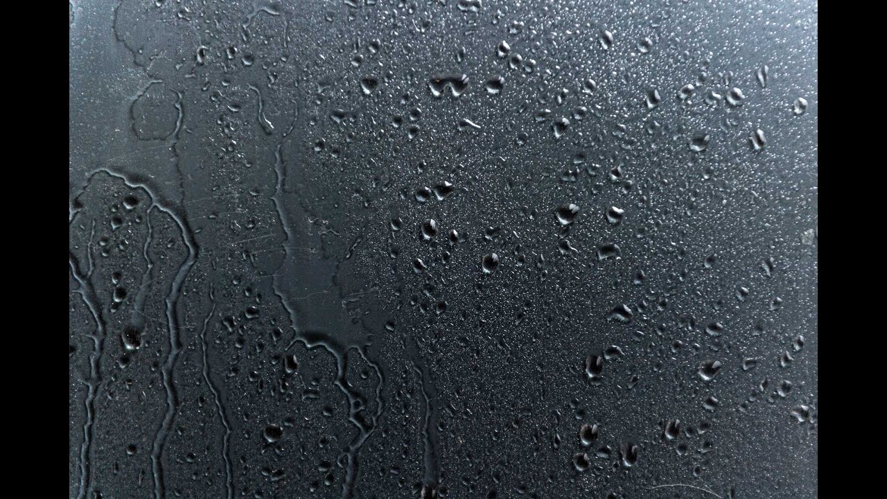 📷 Comment photographier des gouttes d'eau sur une vitre