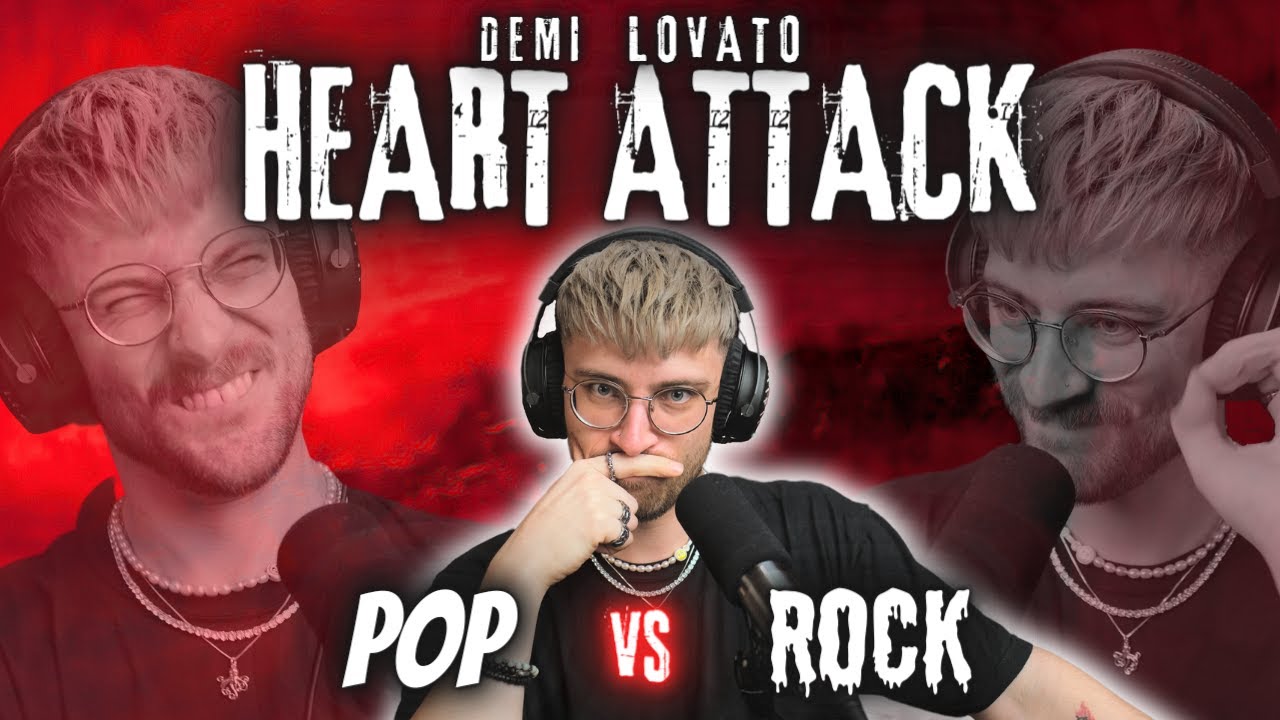 Demi Lovato - Heart Attack (Rock Version) AND Original Music Video REACTION