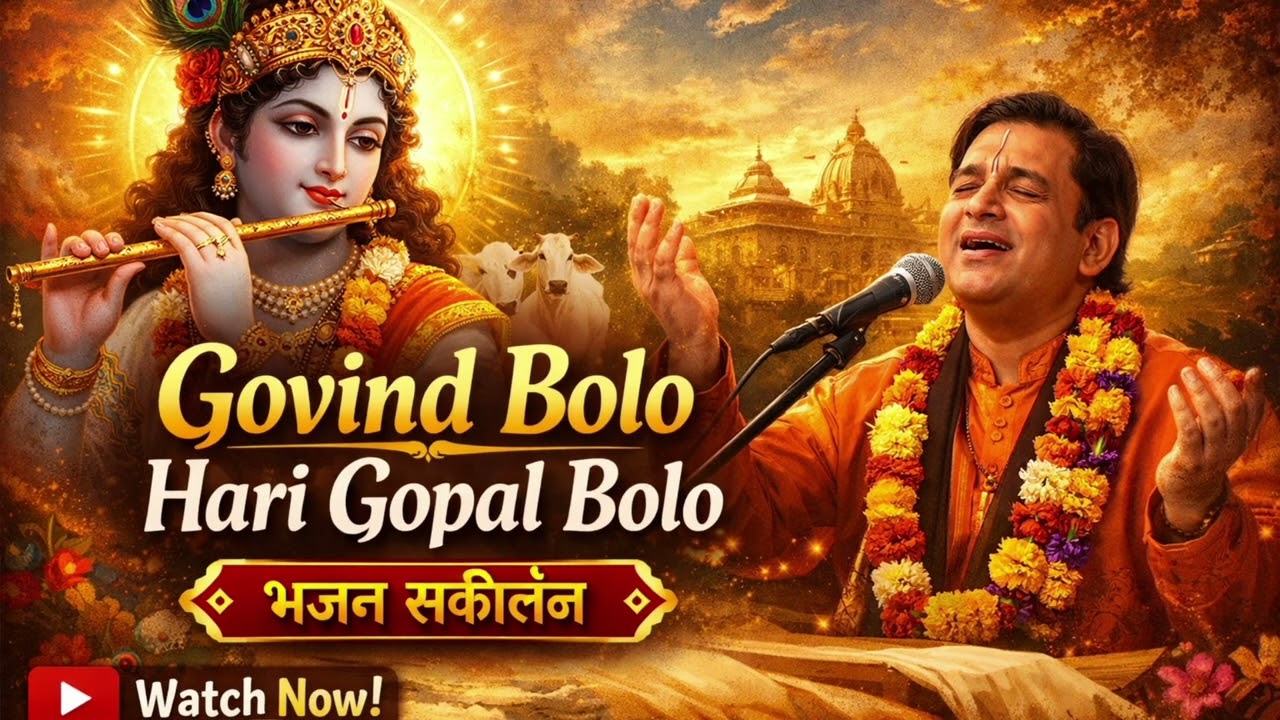 Govind Bolo Hari Gopal Bolo | Most Popular Krishna Bhajan | Bhakti Song