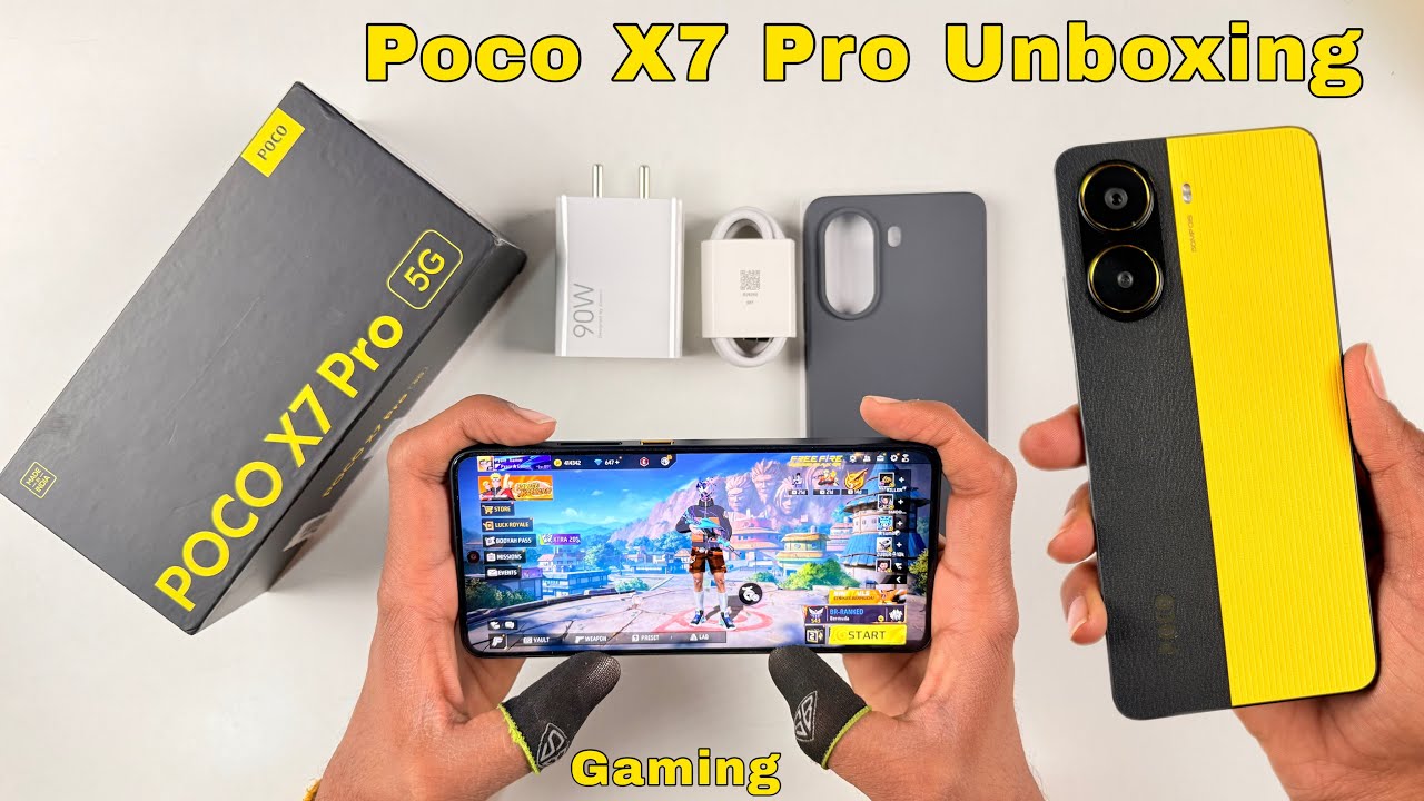 Poco x7 pro 5G unboxing and gaming test, Dimensity 8400 Ultra CPU, this is the best gaming phone