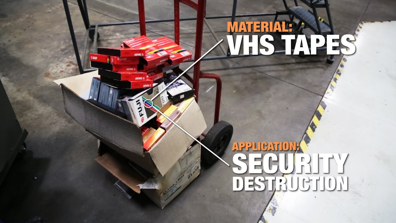 SSI's Shred of the Week: VHS Tapes