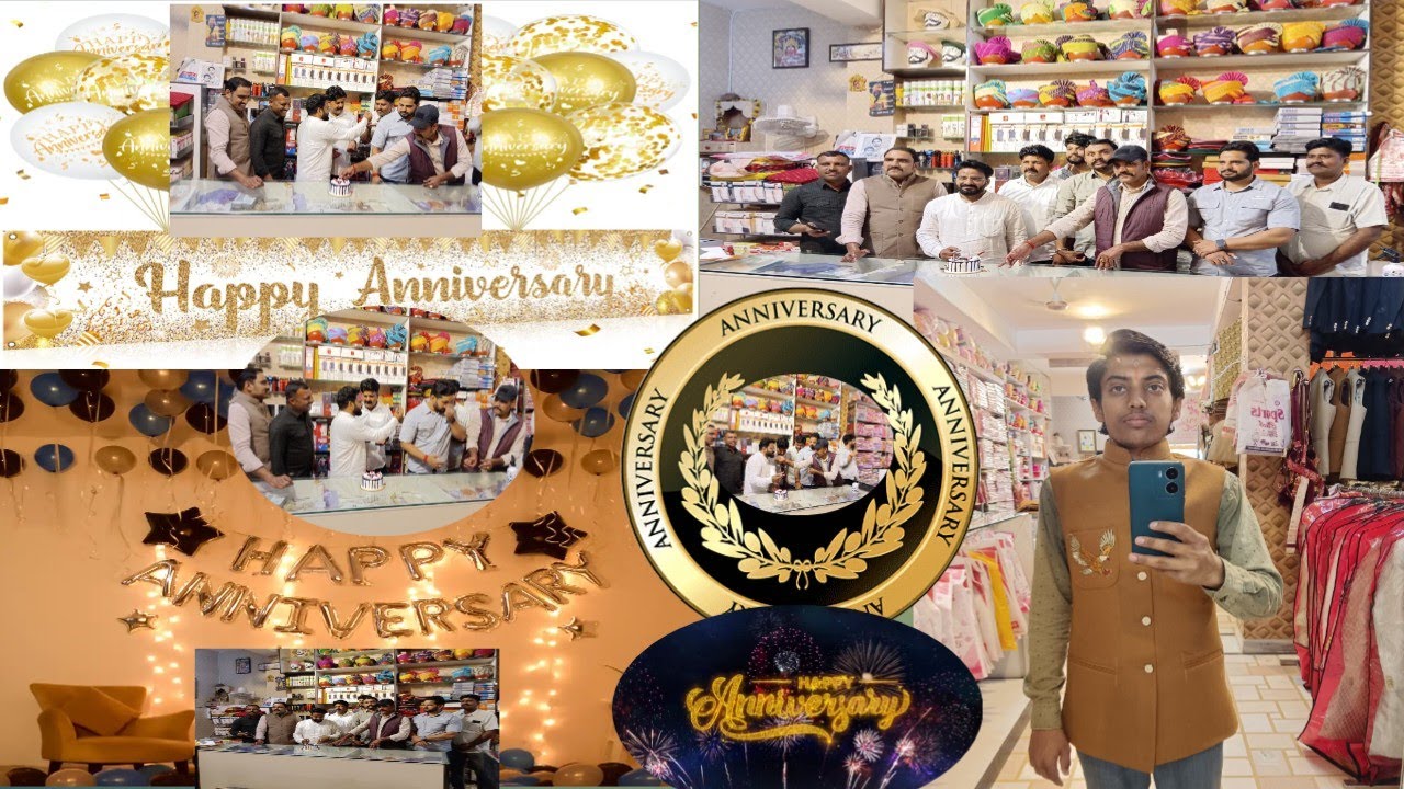 Anniversary Vlog 🎂🥳| Showroom Me Full Enjoy & Anniversary Celebration 🥳🎈🎉 😍| Sawai Singh Sodha Vlogs