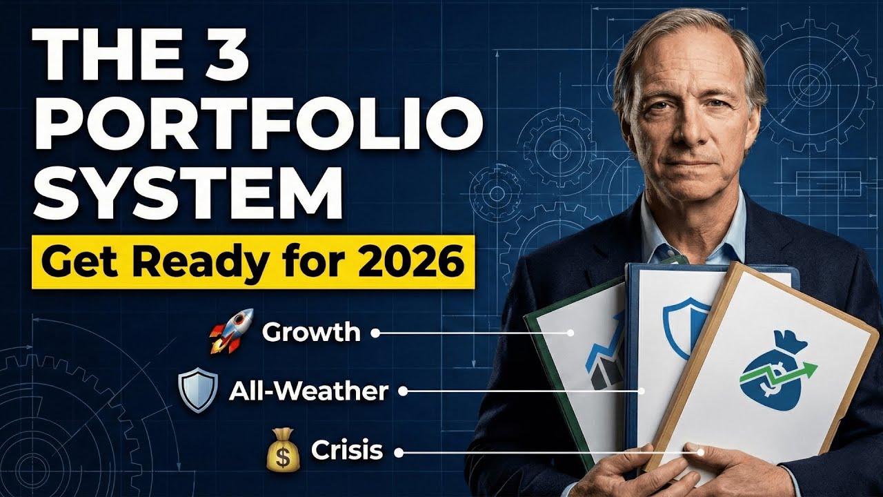 Ray Dalio: The 3 Portfolios Every Investor Needs Before 2026 (Complete System)