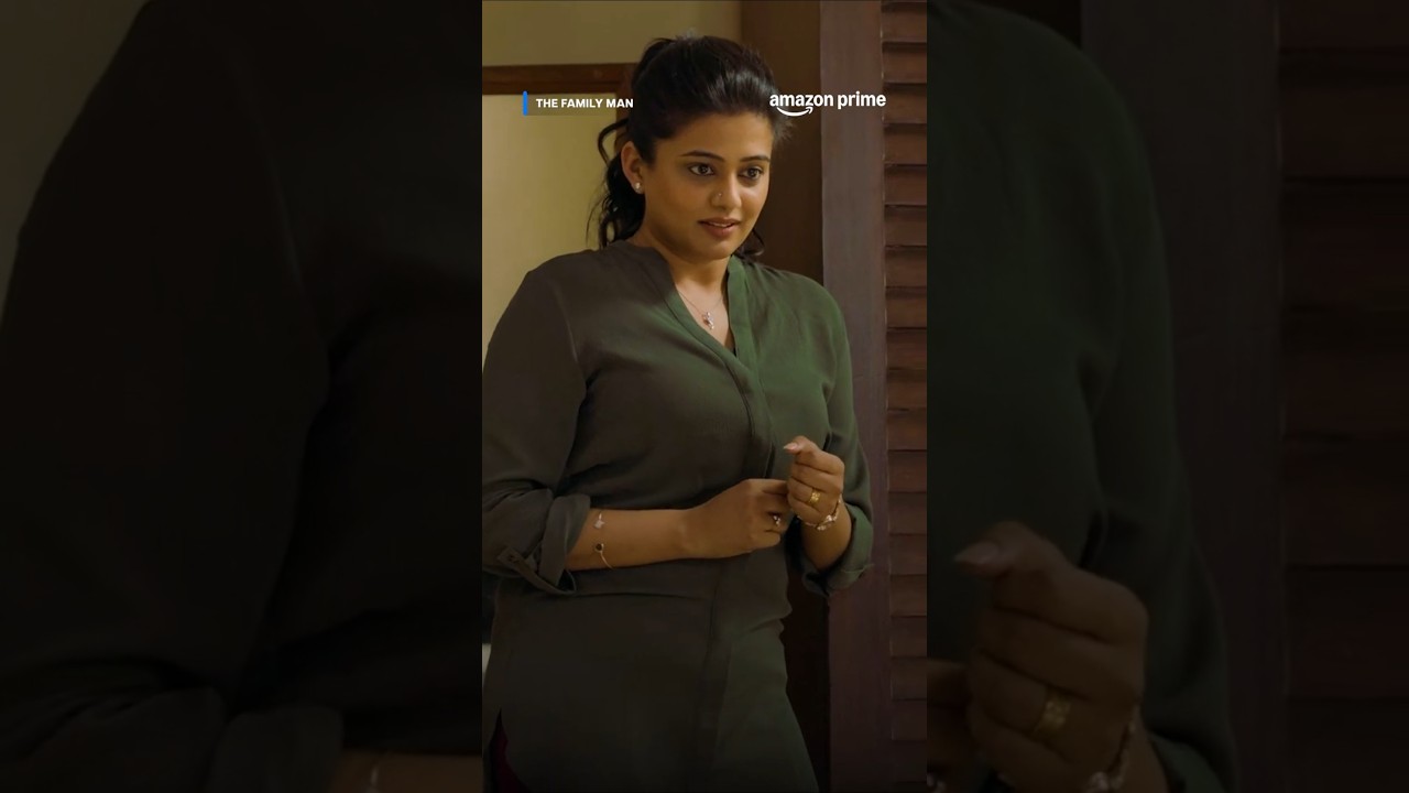 The Family Man Plans a Vacation 🙂&zwj;↕️✋🏻 | Manoj Bajpayee, Priyamani #primevideoindia #ytshorts