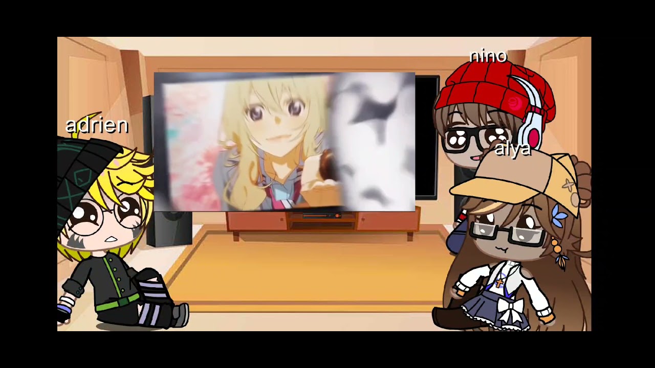 MBL react Marinette as kaori miyazono