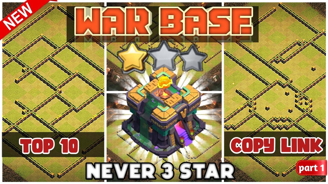 TOP 10 BEST TH14 WAR BASE || TH 14 WARBASE WITH LINK || TH14 COC BASE LAYOUT ANTI 3 STAR UPDATE 2023