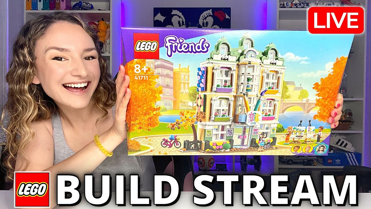 🔴 Building the LEGO Friends Art School (41711)