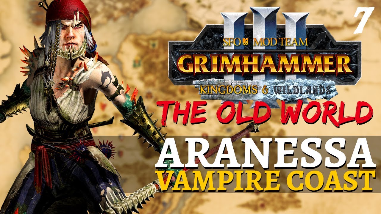 ANIMATED HULKS | Old World Mod & SFO - Total War: Warhammer 3 - Vampire Coast - Aranessa #7