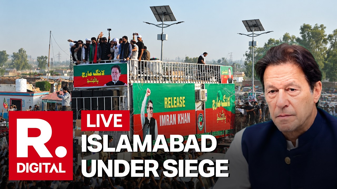 LIVE: Imran Khan Supporters March On Islamabad To Demand His Release After Talks Failed