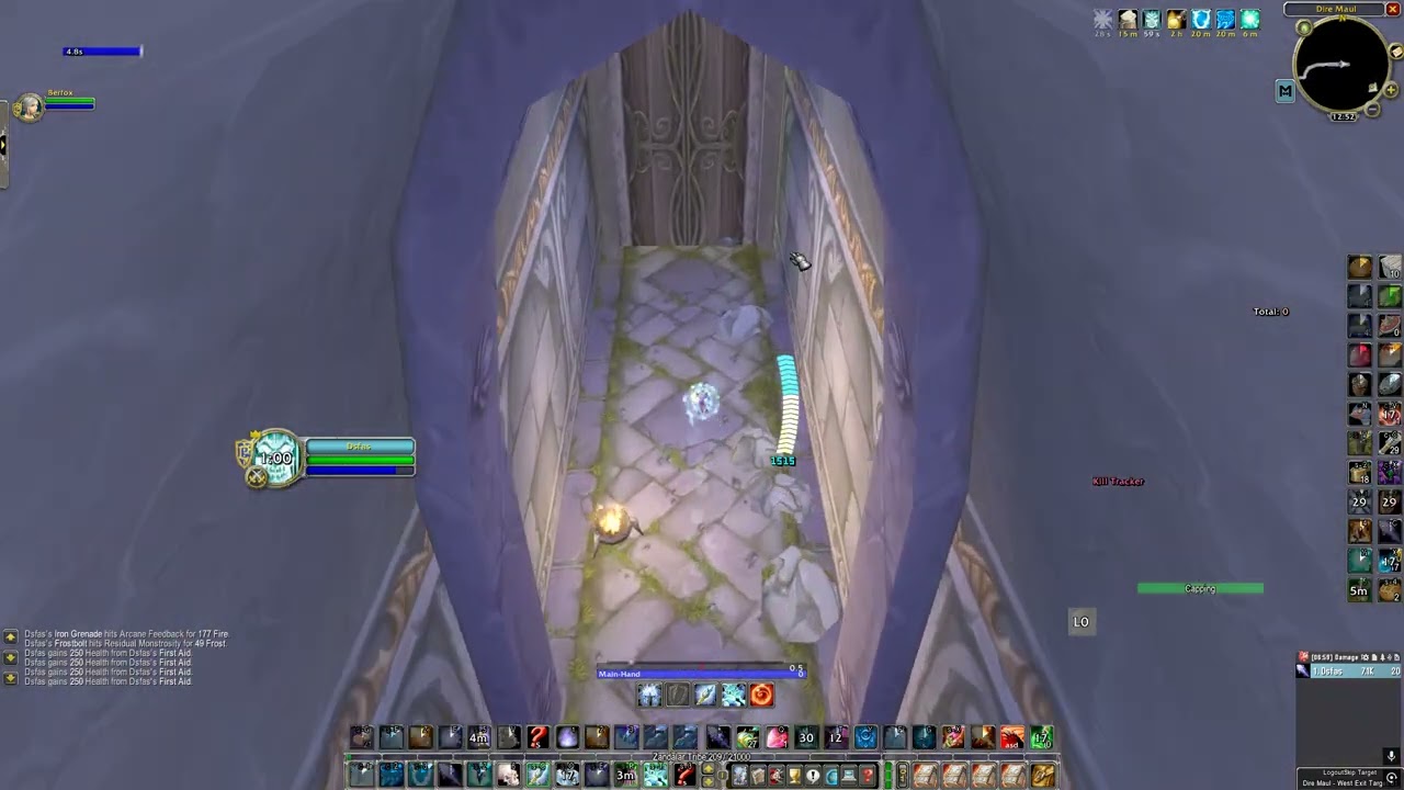 DMW+N BOOST,  No T2, SOLO MAGE - 240k xp/hour