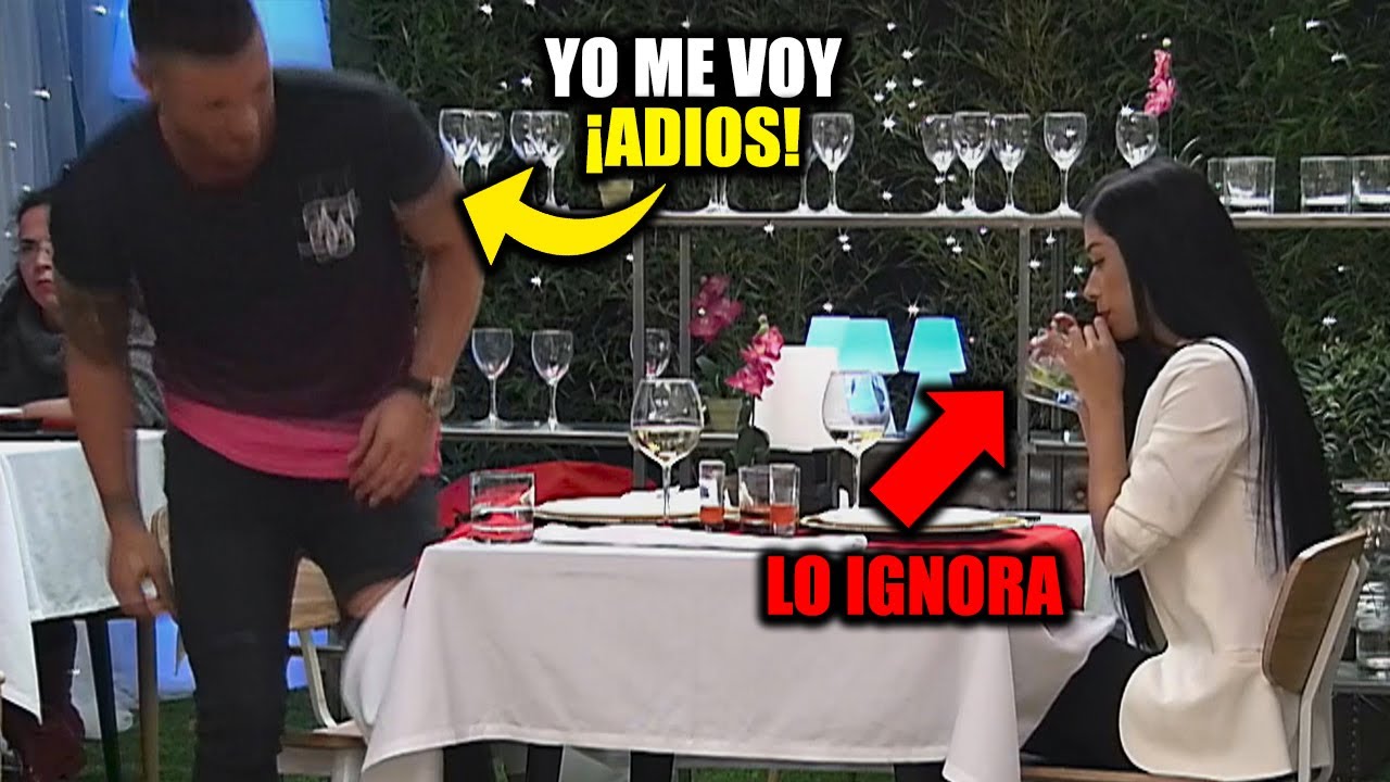 Un SOLTERO ABANDONA a su CITA por ESTO... 😱 First Dates