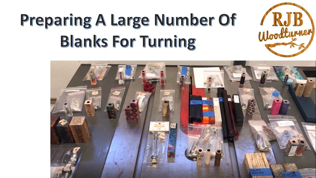 Preparing A Large Number Of Blanks For Turning