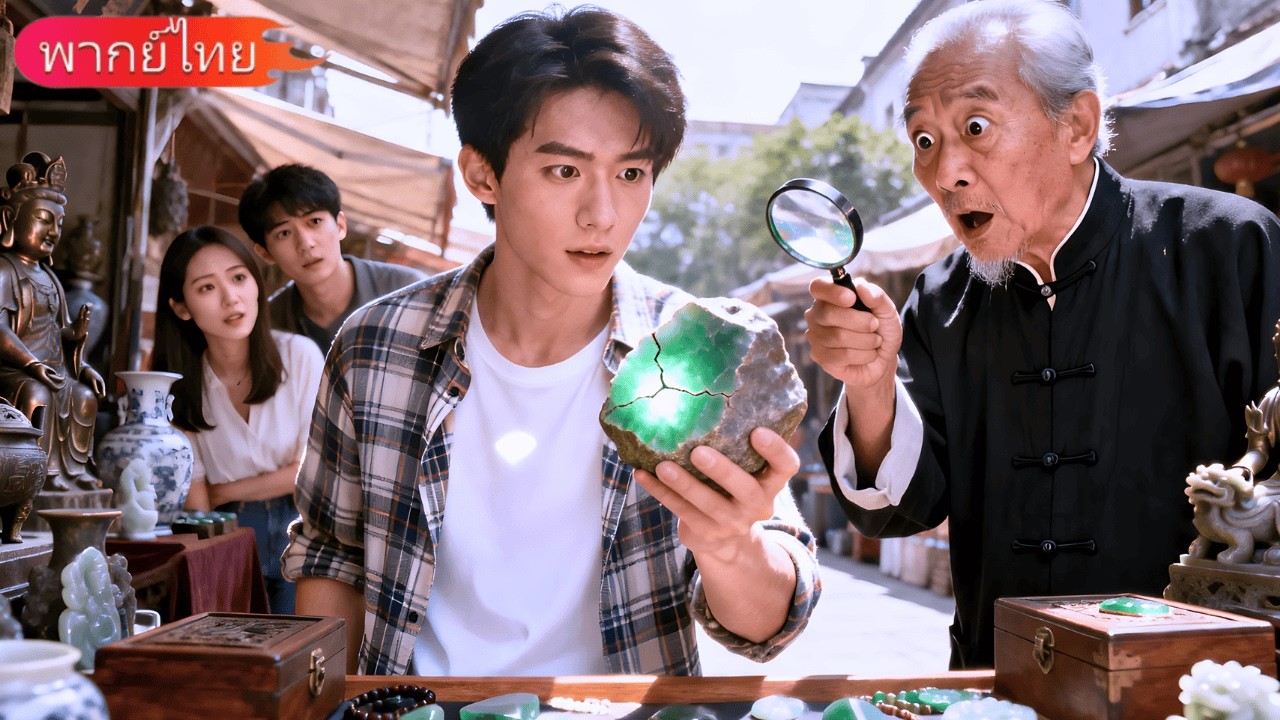 หนุ่มจนประสบอุบัติเหตุ ปลุกดวงตาสวรรค์มองทะลุ เจอสมบัติชาติในเศษเหล็ก พบเจดีย์หยก กวาดพันล้าน